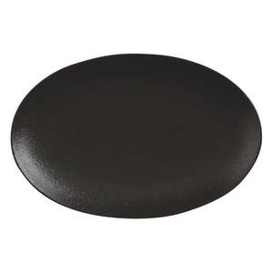 Čierny keramický tanier Maxwell & Williams Caviar, 25 x 16 cm vyobraziť
