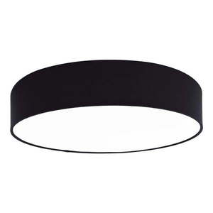 Čierne LED stropné svietidlo ø 40 cm – SULION vyobraziť