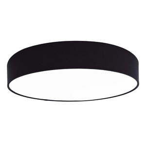 Čierne LED stropné svietidlo ø 60 cm – SULION vyobraziť