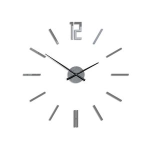 Moderné nástenné hodiny CARLO GRAY HMCNH057-gray (nalepovacie hodiny na stenu) vyobraziť