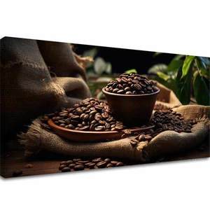 Kávové obrazy do kuchyne Ranná Arabica vyobraziť