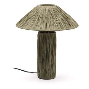 Kaki stolová lampa (výška 41 cm) Samse – Kave Home vyobraziť