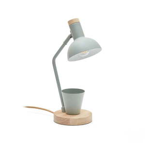 Stolová lampa v mentolovej farbe s kovovým tienidlom (výška 37 cm) Katia – Kave Home vyobraziť