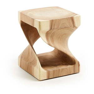 Odkladací stolík z masívu munggur 30x30 cm Hakon – Kave Home vyobraziť