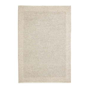 Krémový vlnený koberec 160x230 cm Minji – Kave Home vyobraziť