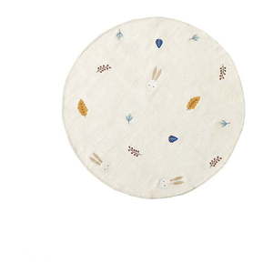 Krémový vlnený detský koberec ø 120 cm Yanil – Kave Home vyobraziť