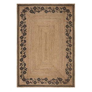 Jutový koberec v prírodnej farbe 200x290 cm Maisie – Flair Rugs vyobraziť
