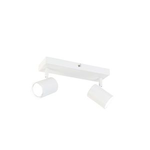 Inteligentné stropné svietidlo biele obdĺžnikové vrátane 2 Wifi GU10 - Jeana vyobraziť