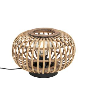 Orientálna stolná lampa bambus - Amira vyobraziť