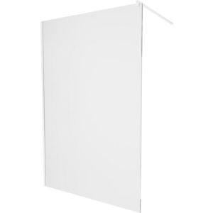 MEXEN/S - KIOTO Sprchová zástena WALK-IN 50 x 200, transparent 8 mm, biela 800-050-101-20-00 vyobraziť