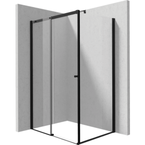 DEANTE/S - Sprchovací kút posuvné dvere 100 pevná stena 100 KTS_N30P+KTSPN10P+KTS_NP1X KERRIA/0412 vyobraziť