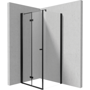 DEANTE/S - Sprchovací kút pevná stena 100 skladacie dvere 80 KTSXN42P+KTS_N30P KERRIA/0475 vyobraziť