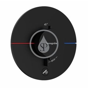 HANSGROHE - ShowerSelect Comfort Termostatická batéria pod omietku, matná čierna 15562670 vyobraziť