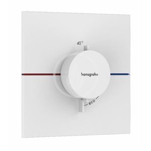 HANSGROHE - ShowerSelect Comfort Termostatická batéria pod omietku, matná biela 15574700 vyobraziť