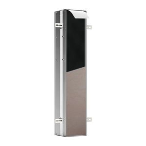 Emco Asis Plus - Vstavaný WC modul, 803x154 mm, pánty vpravo, hliník 975611011 vyobraziť