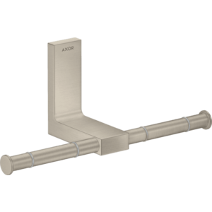 Axor Universal - Držiak na toaletný papier dvojitý, kartáčovaný nikel 42657820 vyobraziť