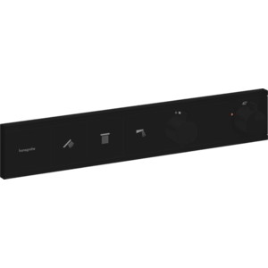 Hansgrohe RainSelect - Podomietkový termostatický modul pre 3 spotrebiče, čierna matná 15381670 vyobraziť