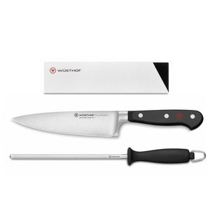 Wüsthof súprava kuchárskeho noža Classic, ocieľky a ochrany ostria vyobraziť