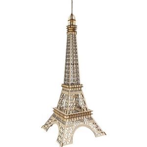 Drevené 3D puzzle Eiffelova veža veľká vyobraziť
