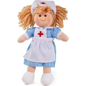 Látková panenka Nurse Nancy 28 cm vícebarevná vyobraziť