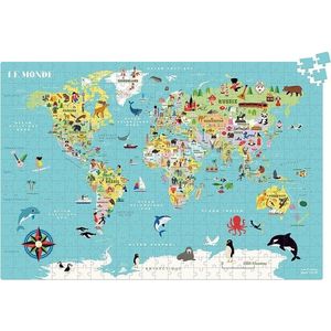 Puzzle Mapa světa 500 dílků vyobraziť