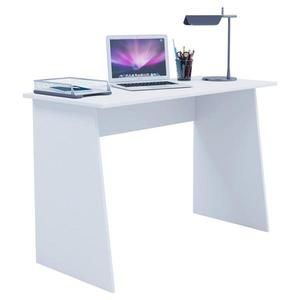 Písací Stôl V Bielej Farbe Masola Maxi 110 Cm Biely vyobraziť