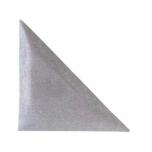 Čalúnený Panel 2ks, 30x30cm Trojuholník, Sivá vyobraziť