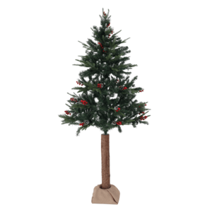 Vianočný stromček so šiškami na pníku, posnežený, 180 cm, PNIK TYP 1 vyobraziť