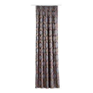 Hnedý záves 140x245 cm Figaro - Mendola Fabrics vyobraziť