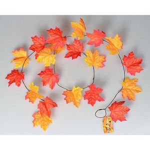 Jesenná girlanda 180 cm, oranžová vyobraziť