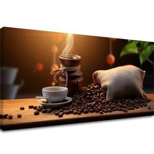 Kávové obrazy do kuchyne Abstraktná Aróma vyobraziť
