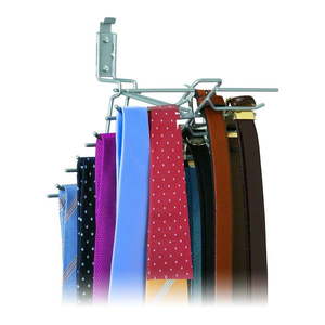 Kovový vešiak na kravaty a opasky – Rayen vyobraziť