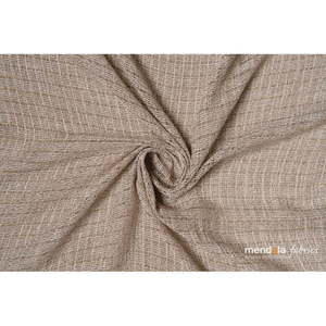 Béžová záclona 140x260 cm Pescara - Mendola Fabrics vyobraziť