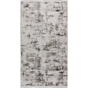 Krémovobiely/svetlohnedý prateľný koberec 160x230 cm Kahve – Vitaus vyobraziť