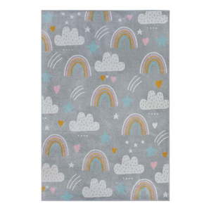 Sivý detský koberec 160x235 cm Rainbow – Hanse Home vyobraziť