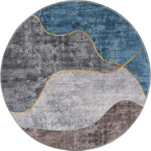 Umývateľný okrúhly koberec ø 120 cm Yuvarlak – Vitaus vyobraziť