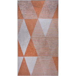 Oranžový umývateľný koberec 160x230 cm – Vitaus vyobraziť