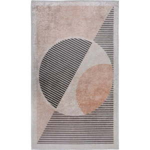 Béžový umývateľný koberec 160x230 cm – Vitaus vyobraziť