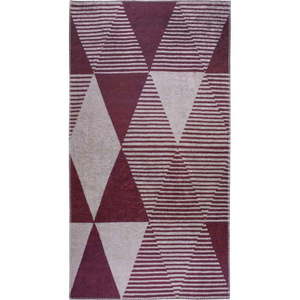 Vínovočervený umývateľný koberec 160x230 cm – Vitaus vyobraziť