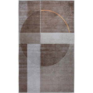 Svetlohnedý umývateľný koberec 50x80 cm – Vitaus vyobraziť