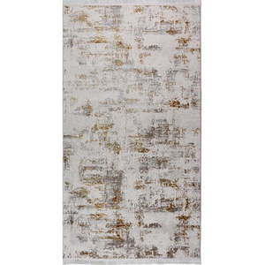 Krémovobiely/v zlatej farbe prateľný koberec 120x180 cm Gold – Vitaus vyobraziť