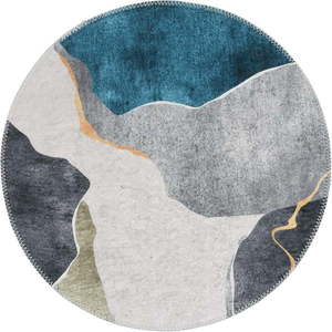 Umývateľný okrúhly koberec ø 120 cm – Vitaus vyobraziť