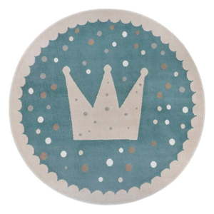 Modrý detský koberec ø 140 cm Crown – Hanse Home vyobraziť