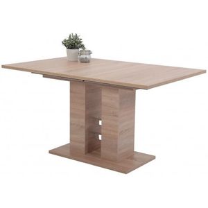 Rozkladací jedálenský stôl Helena 140x90 cm, dub sonoma% vyobraziť