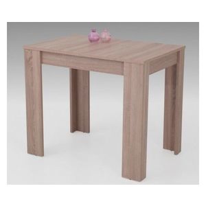 Jedálenský stôl Eva, 90x60 cm, dub sonoma, rozkladací% vyobraziť