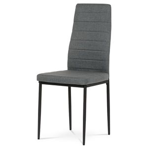 Sconto Jedálenská stolička FANCY sivá/čierna vyobraziť