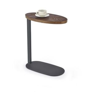 Odkládací stolek Delphi ořech/černý vyobraziť