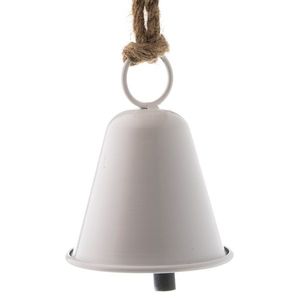 Kovový zvonček Ringle biela, 9, 5 x 12 cm vyobraziť