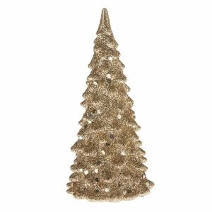Vianočný LED stromček Douglas zlatá, 6, 5 x 12 cm vyobraziť