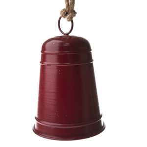 Kovový závesný zvonček Ringle červená, 12 x 20 cm vyobraziť